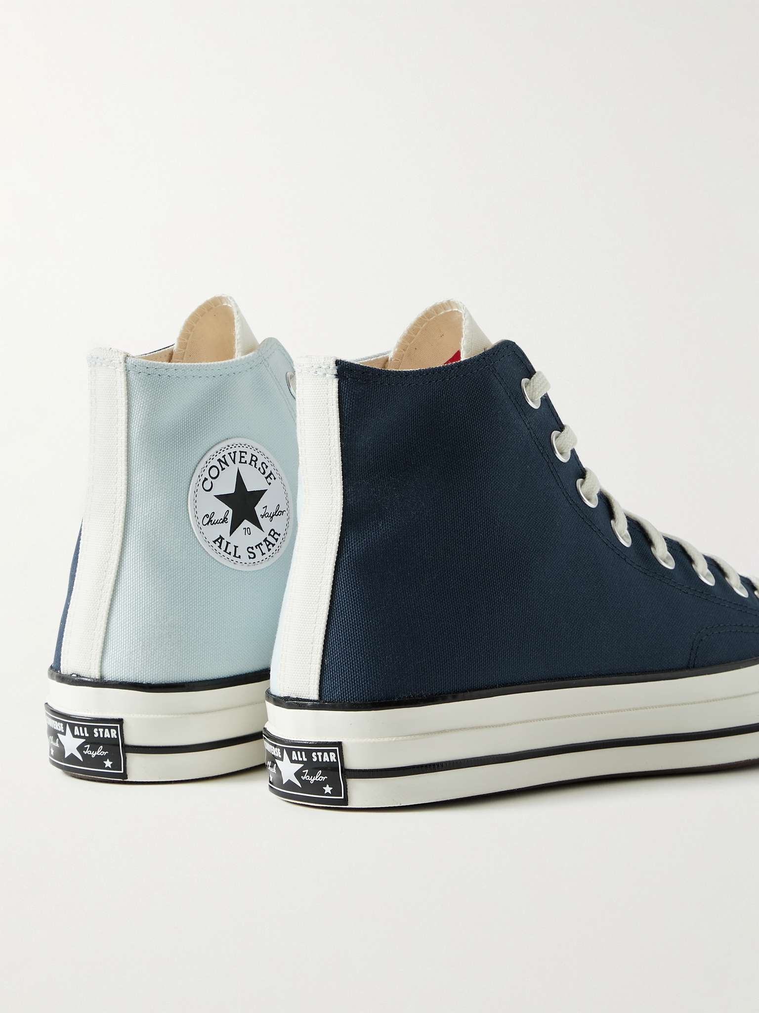 Chuck 70 Colour-Block Canvas High-Top Sneakers - 5