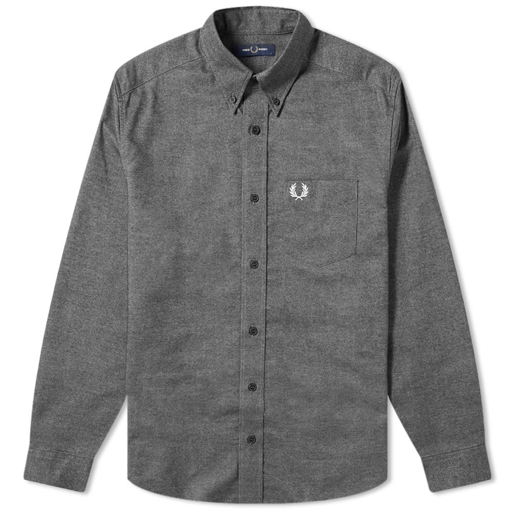 Fred Perry Authentic Button Down Brushed Oxford Shirt - 1