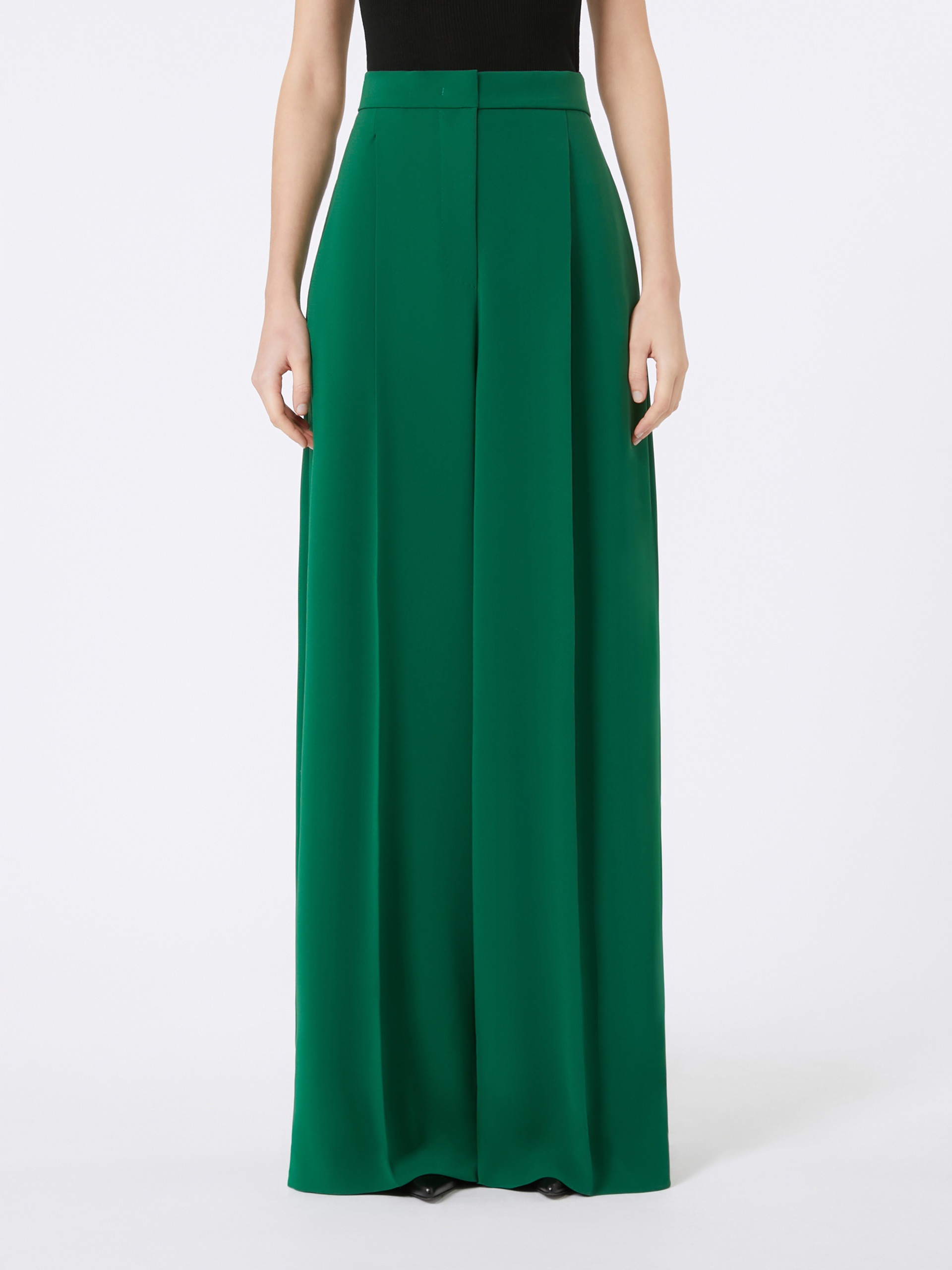 LACCATO Compact cady trousers - 3