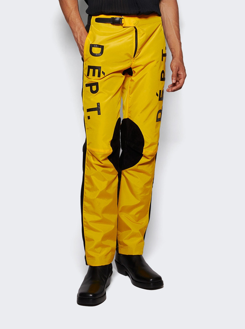 GALLERY DEPT. Freestyle Pant Yellow Gold And Black outlook