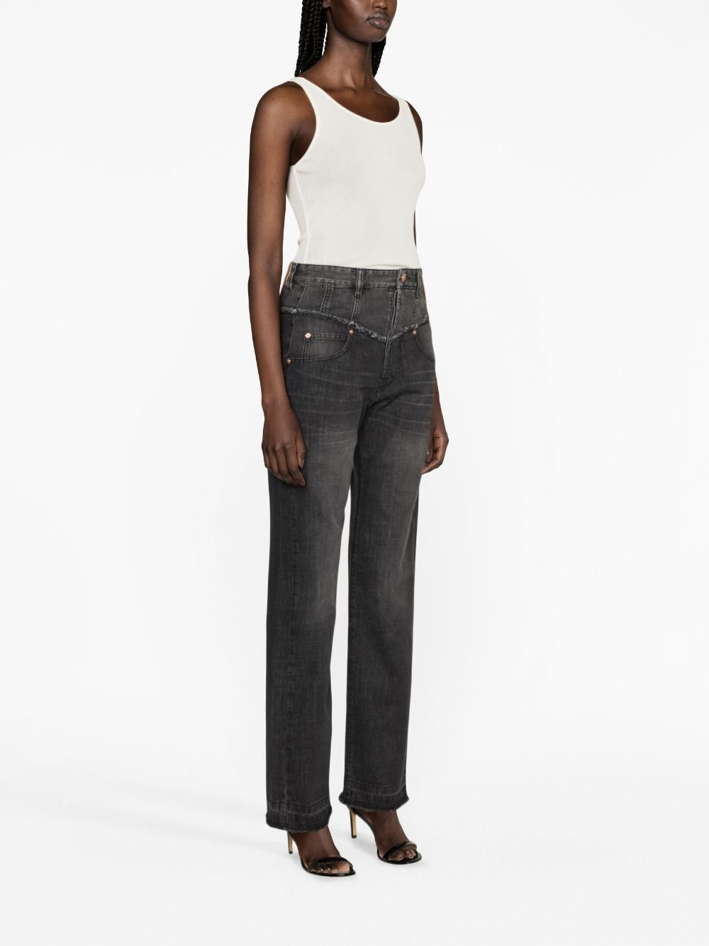 Noemie straight-leg jeans - 3