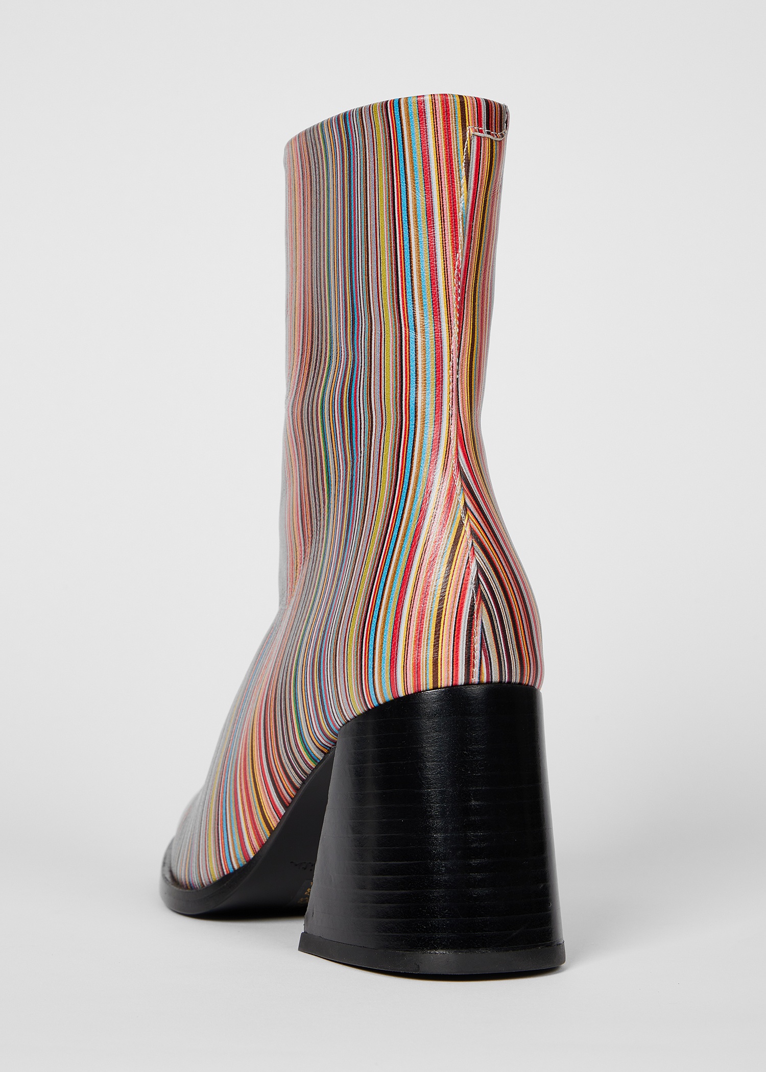Women's Leather Signature Stripe 'Baylis' Boots - 5