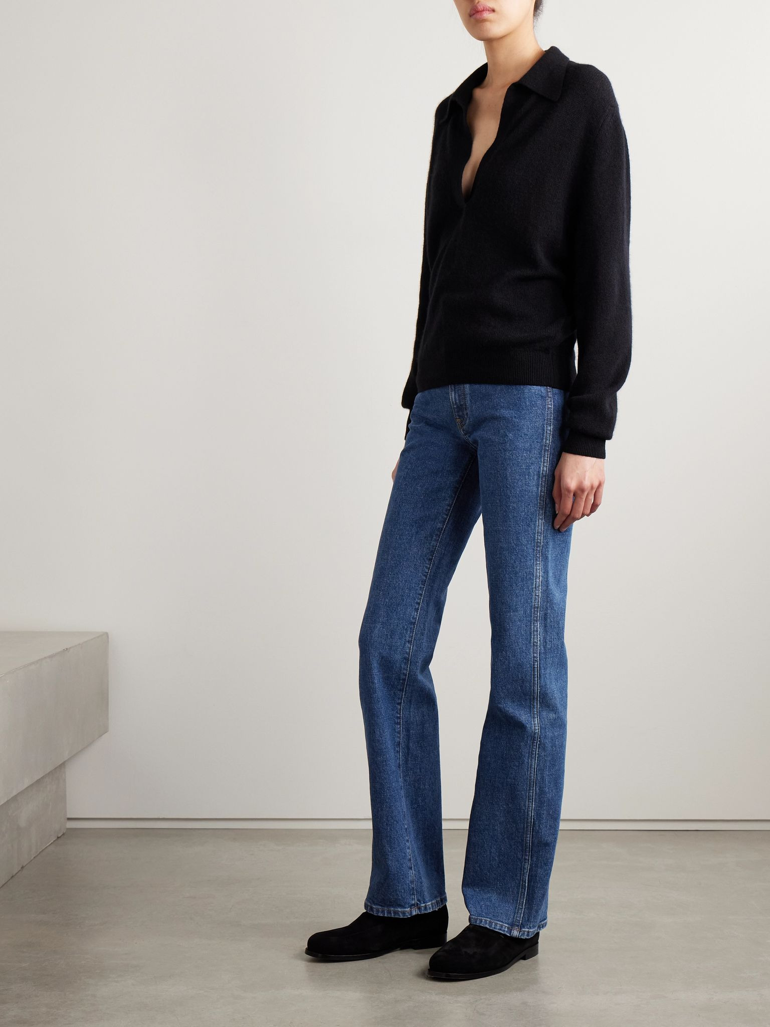 Danielle high-rise slim-leg jeans Mid denim - 2