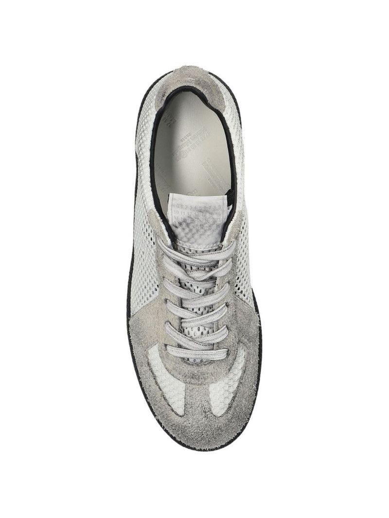 mesh panelled sneakers 4