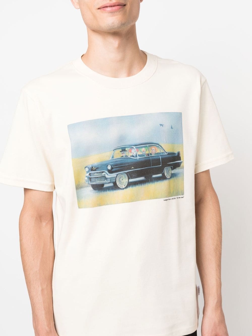 'On The Road' cotton T-shirt - 5