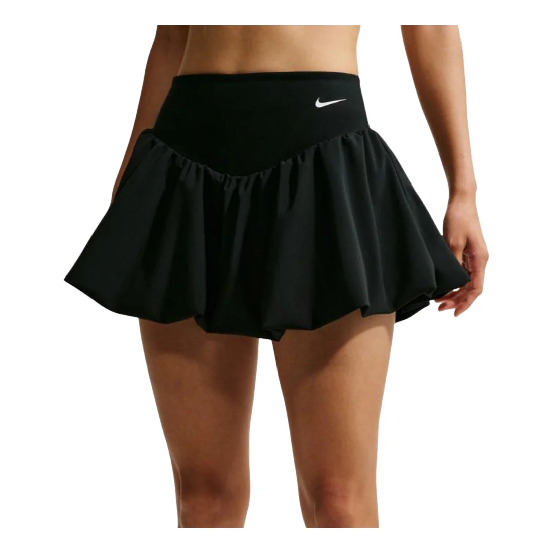 (WMNS) Nike One Dry Fit 2-in-1 Bubble Skirt Asia Sizing 'Black' IU1418-010 - 1