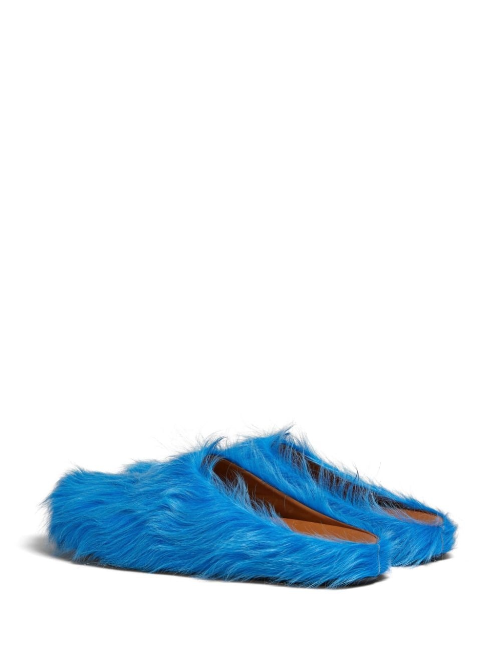 Fussbet Sabot calf-hair slippers - 3