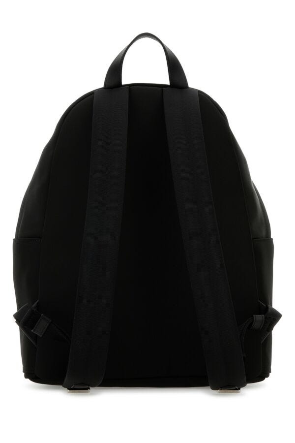 Black nylon blend New Pierrick backpack - 3