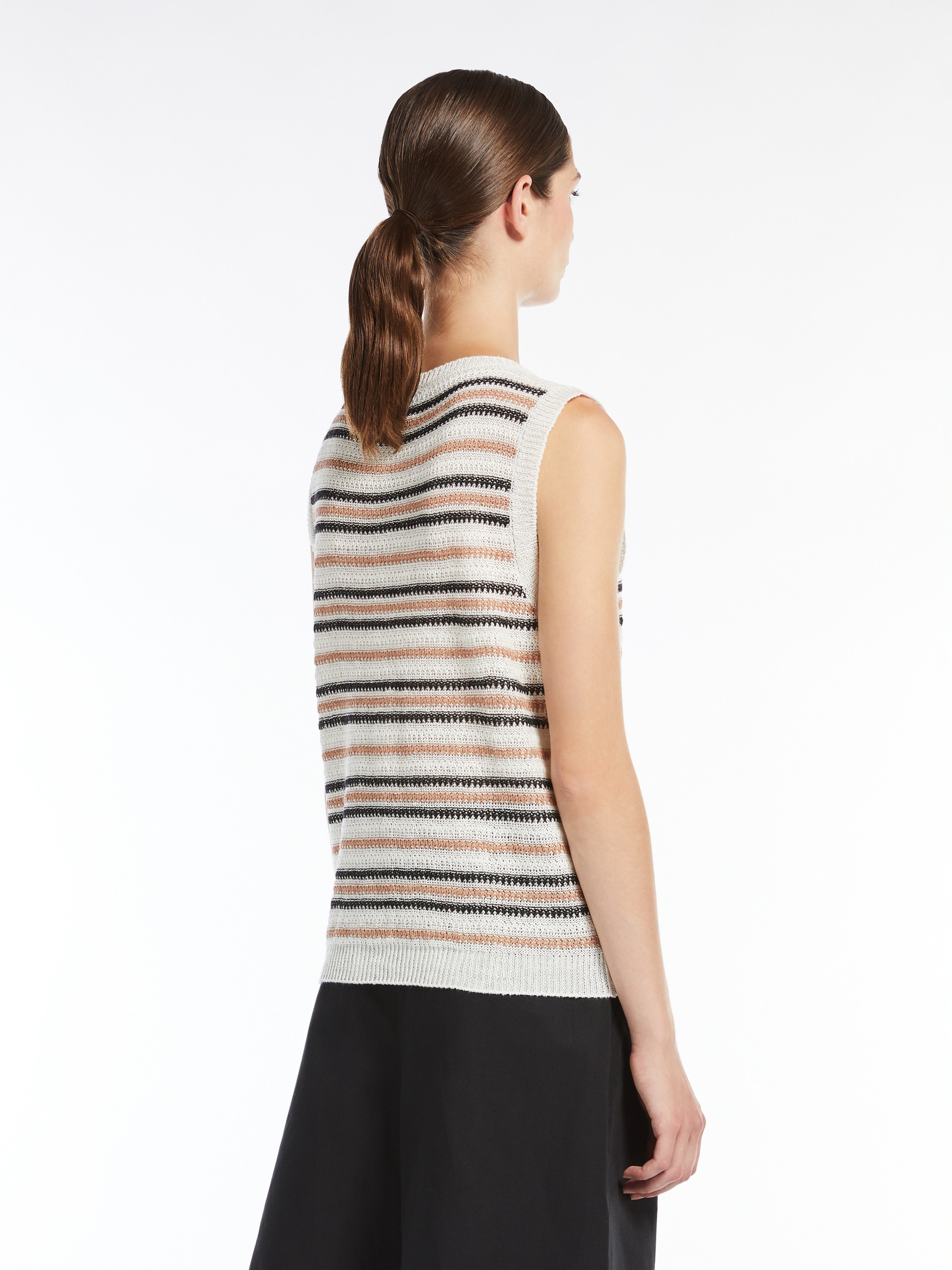 CIAD Linen yarn waistcoat - 4