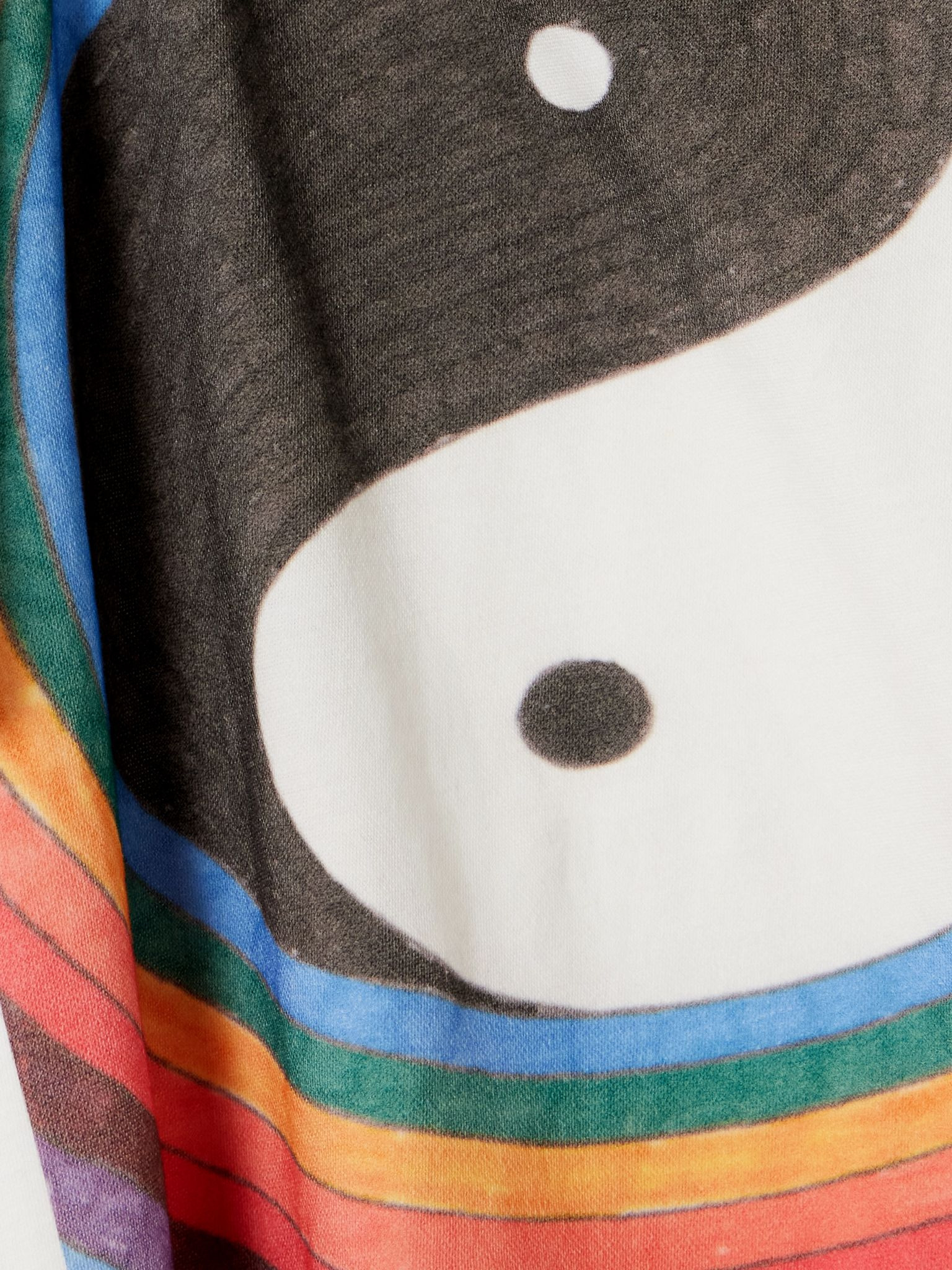Printed cotton and cashmere-blend jersey T-shirt White - 5