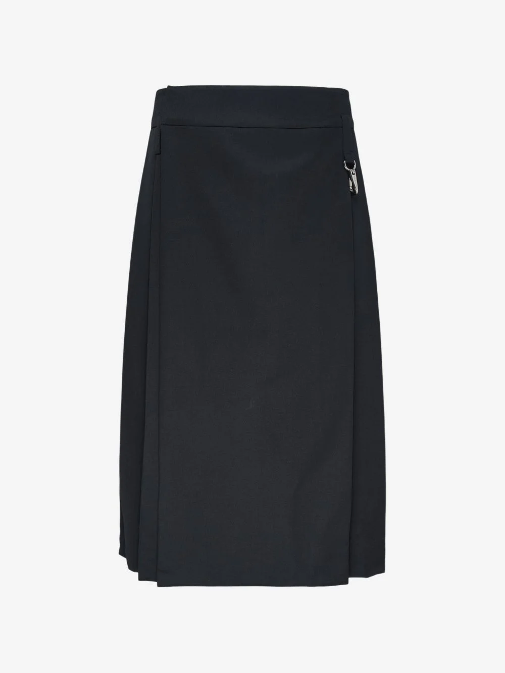 pleated kilt-style midi skirt - 1