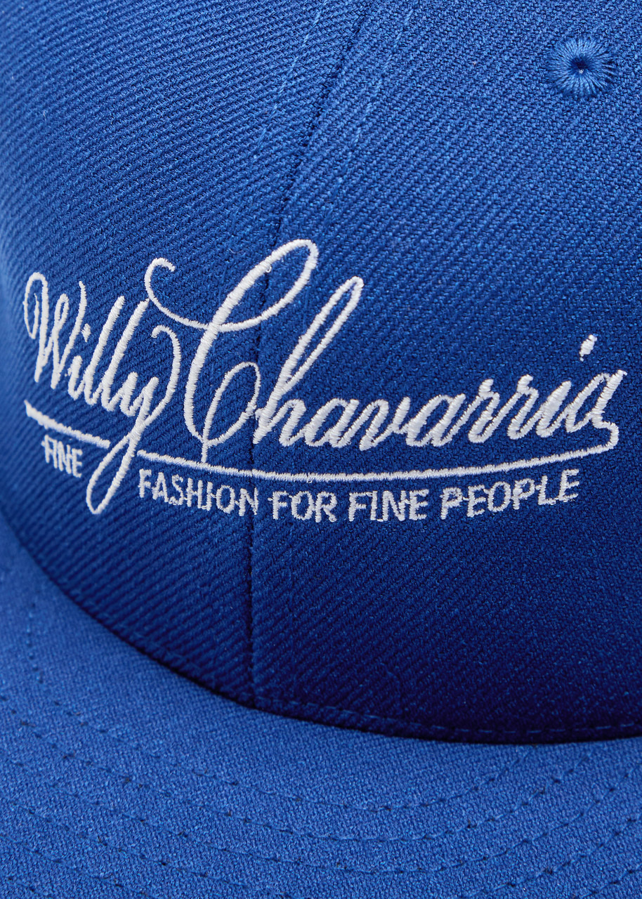 Willy Chavarria Logo-embroidered Twill cap - 3