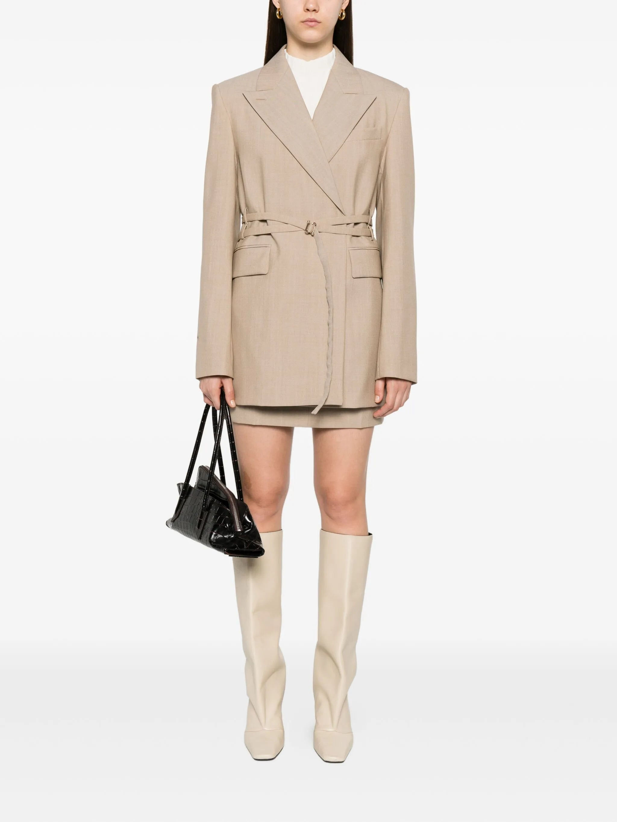 Sportmax Belted Blazer - 2