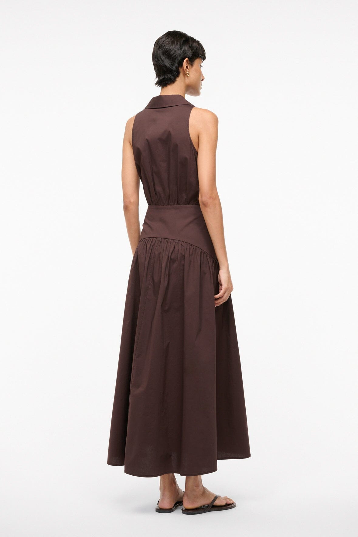 STAUD ROMY DRESS EARTH - 3