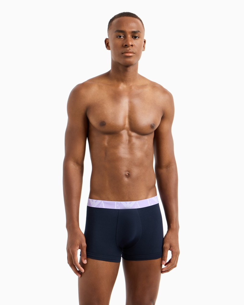 THREE-PACK OF BOXER BRIEFS WITH BOLD MONOGRAM LOGO 2
