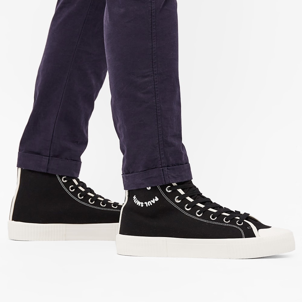 Paul Smith Kibby Happy Canvas Hi Top - 6