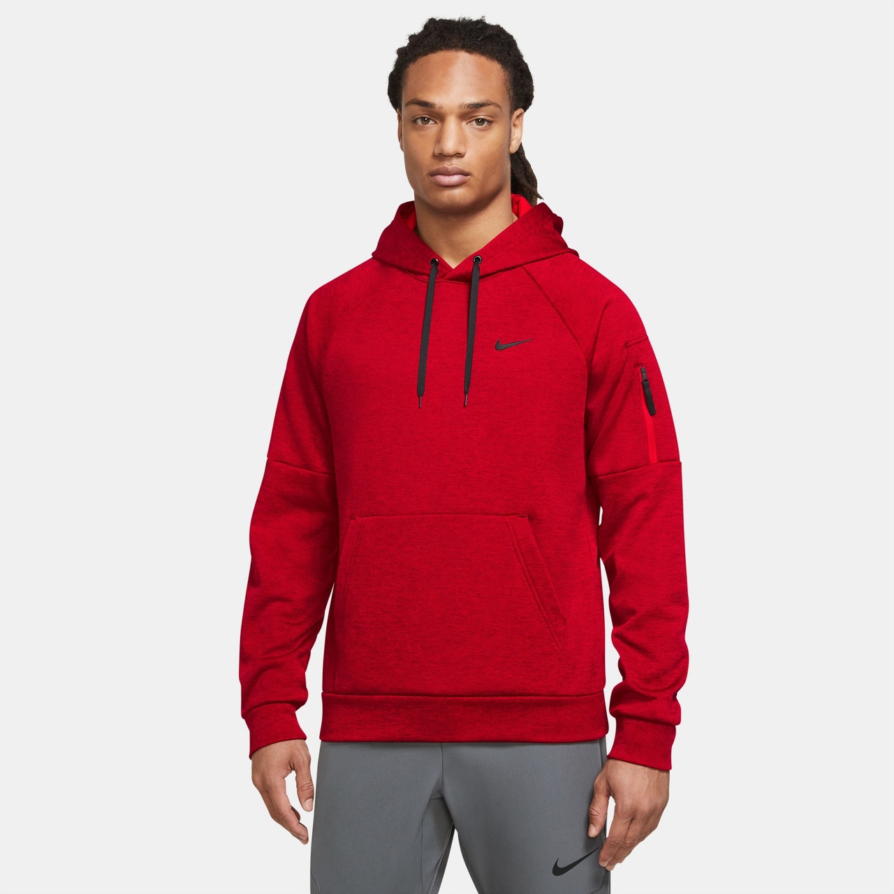 Nike Mens Nike Therma Fleece Pullover Hoodie - 1