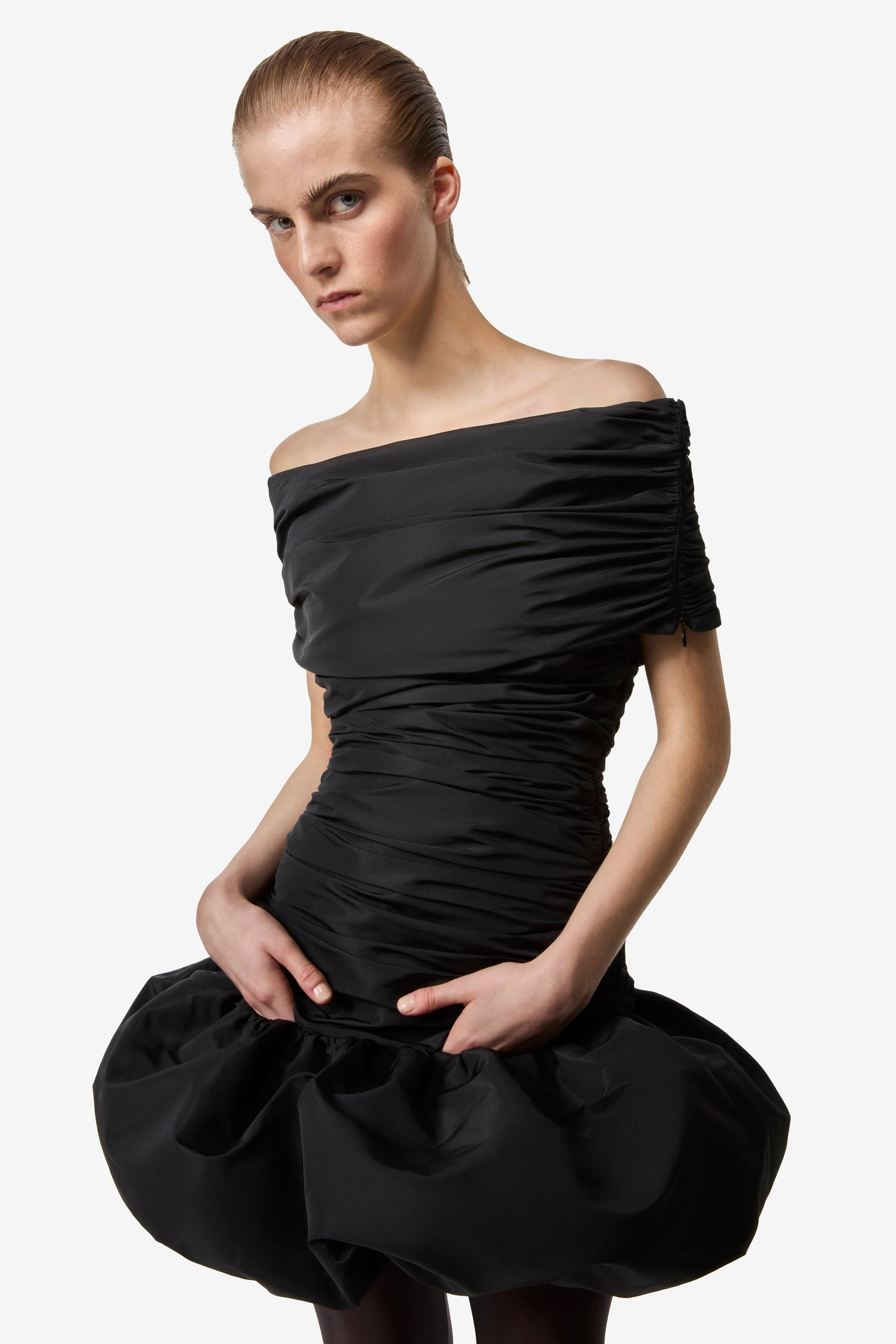 Off-Shoulder Ufo Dress - 1