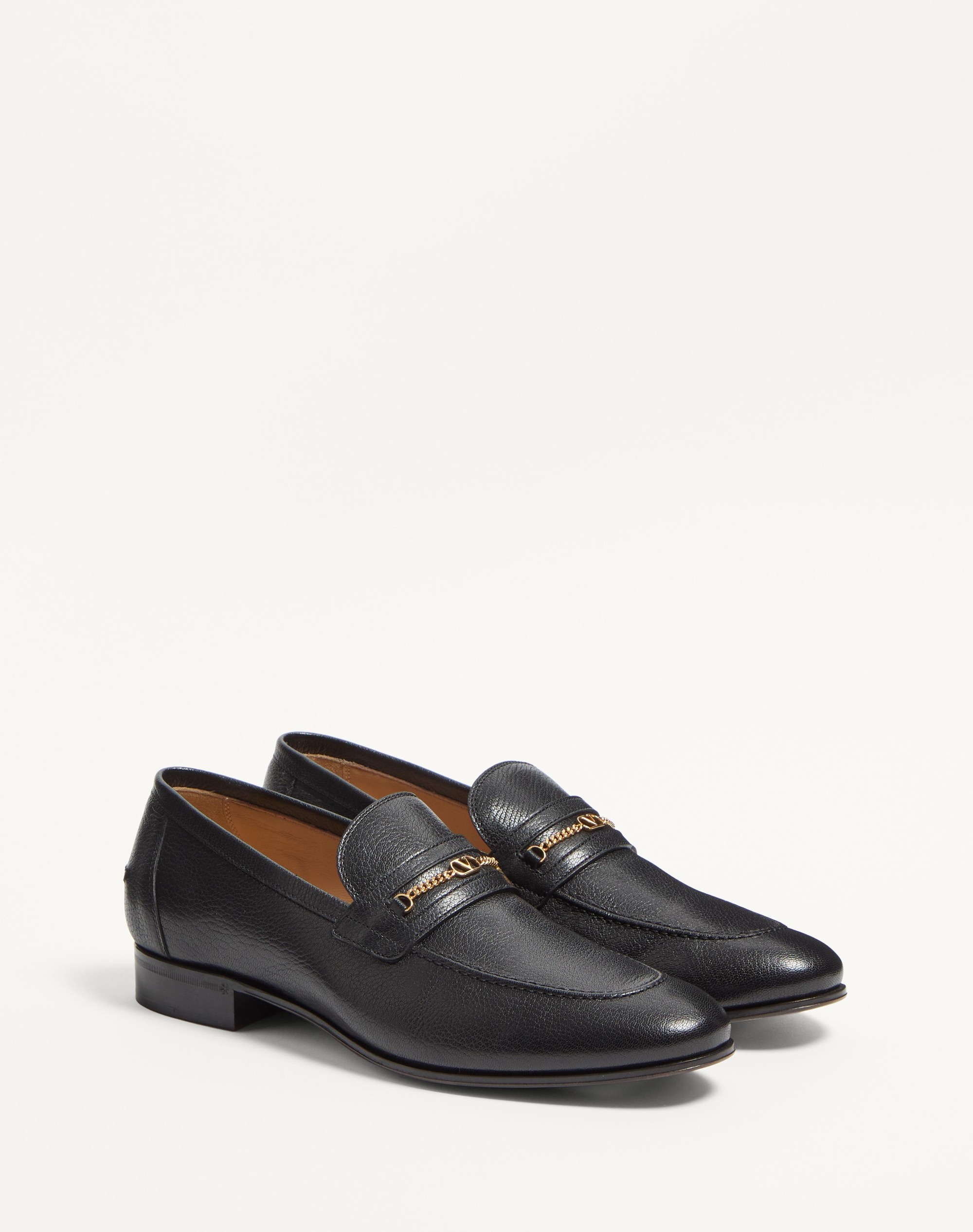 VLOGO SIGNATURE KIDSKIN MOCCASIN - 3