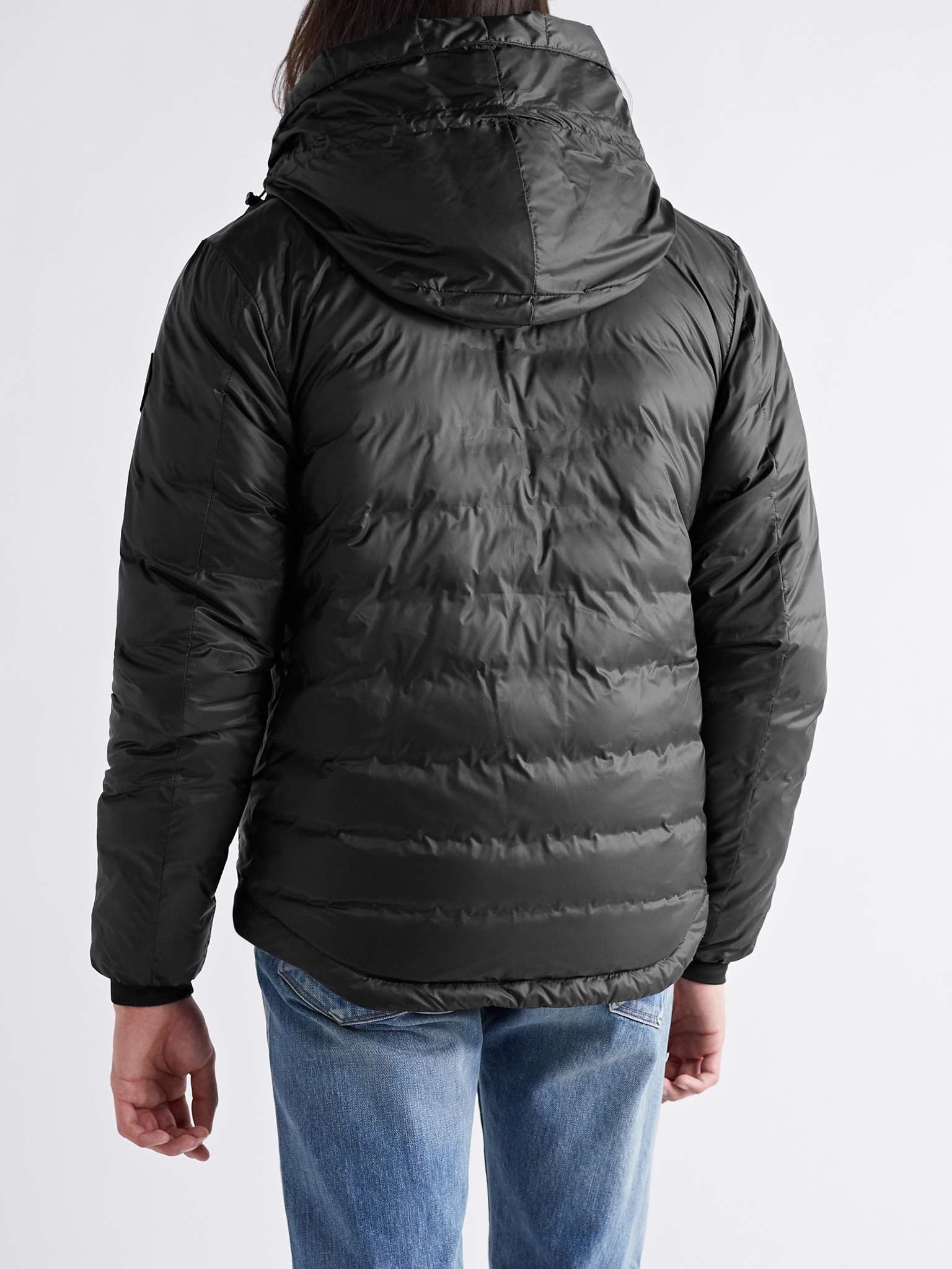 Lodge Packable Quilted Nylon-Ripstop Down Hooded Jacket - 4