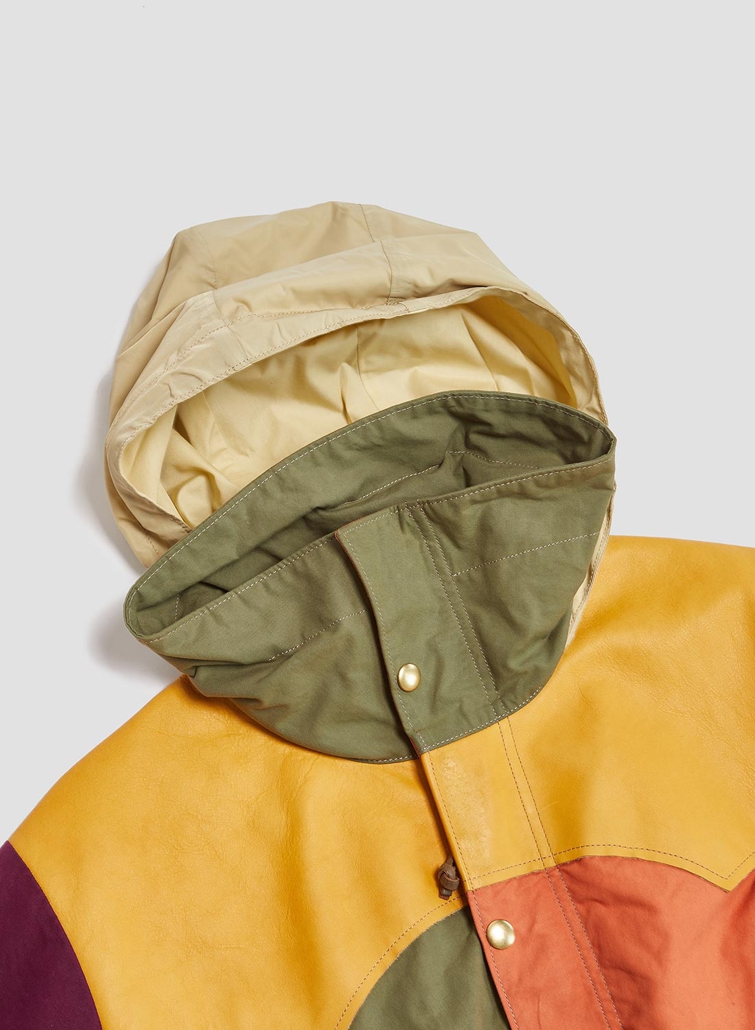 Rocky Mountain Featherbed x Nigel Cabourn Mountain Parka Dry Wax in Multicolour - 8