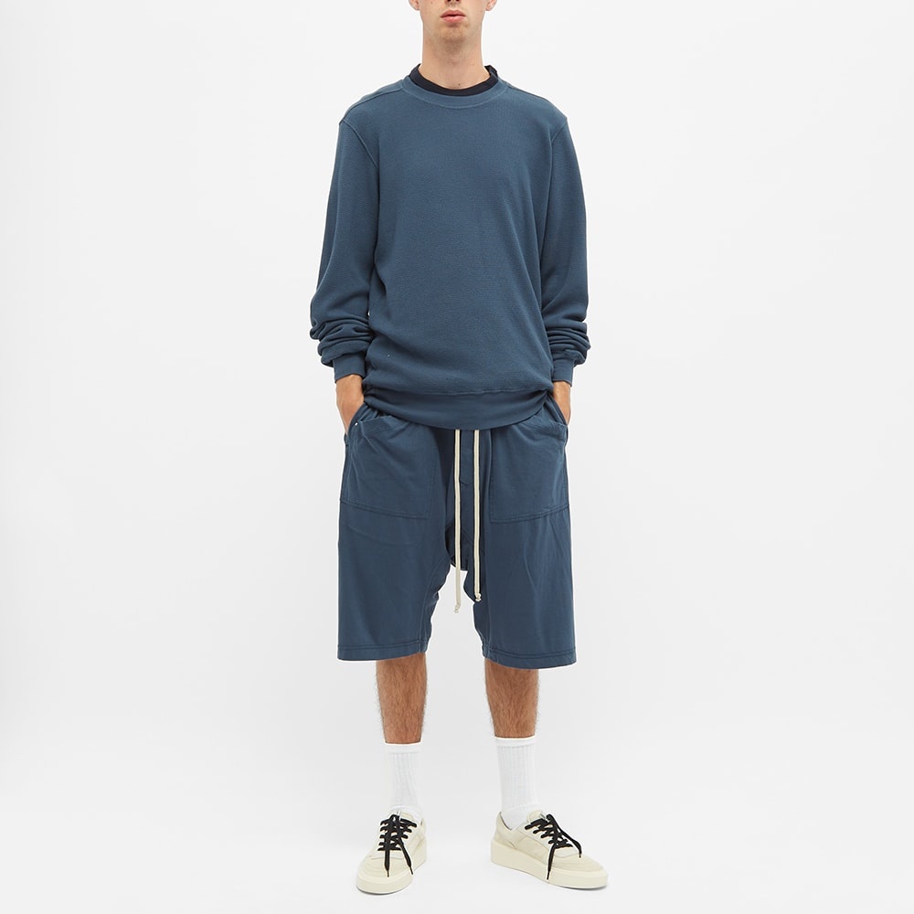 Rick Owens DRKSHDW Waffle Crew Sweat - 6