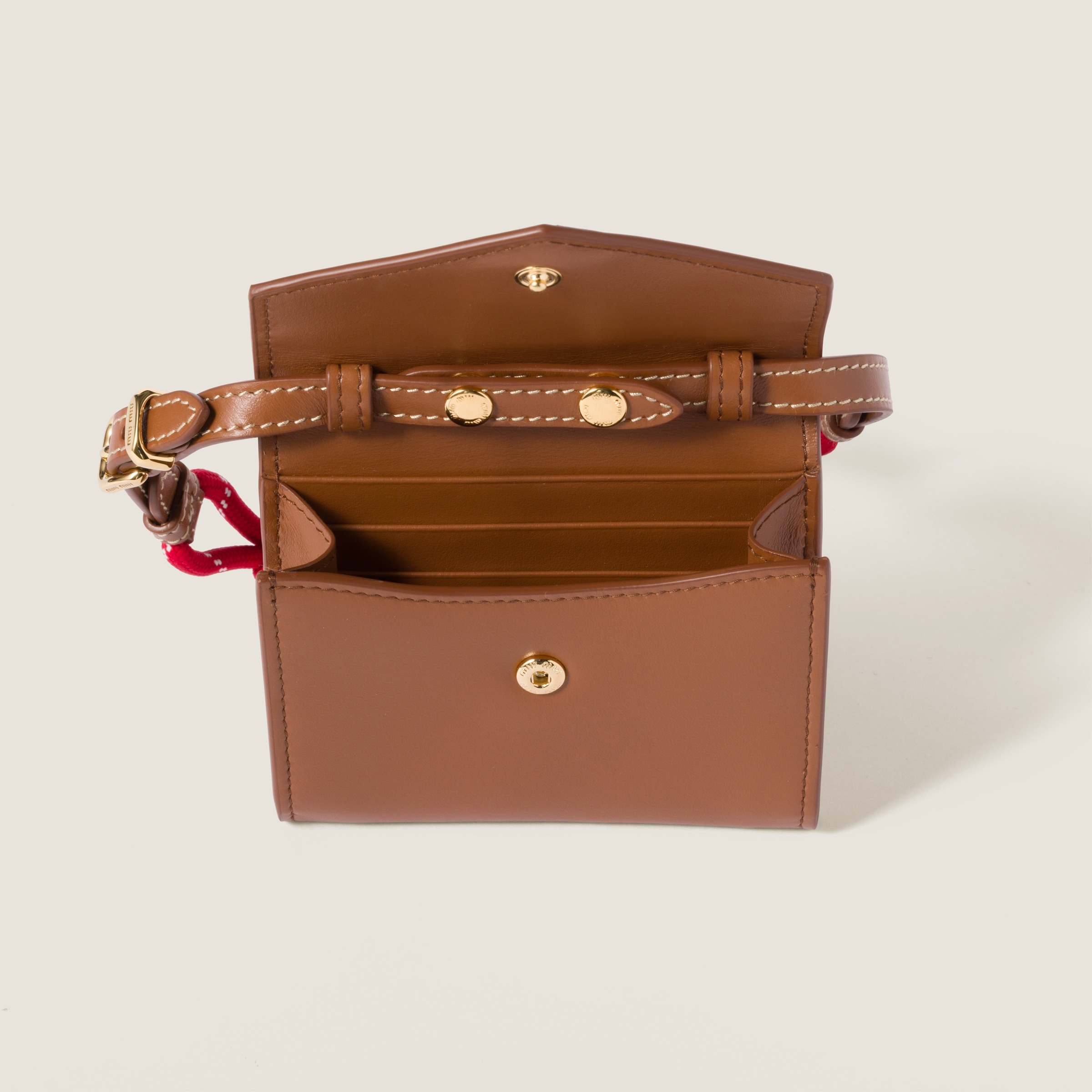 Leather shoulder wallet - 2
