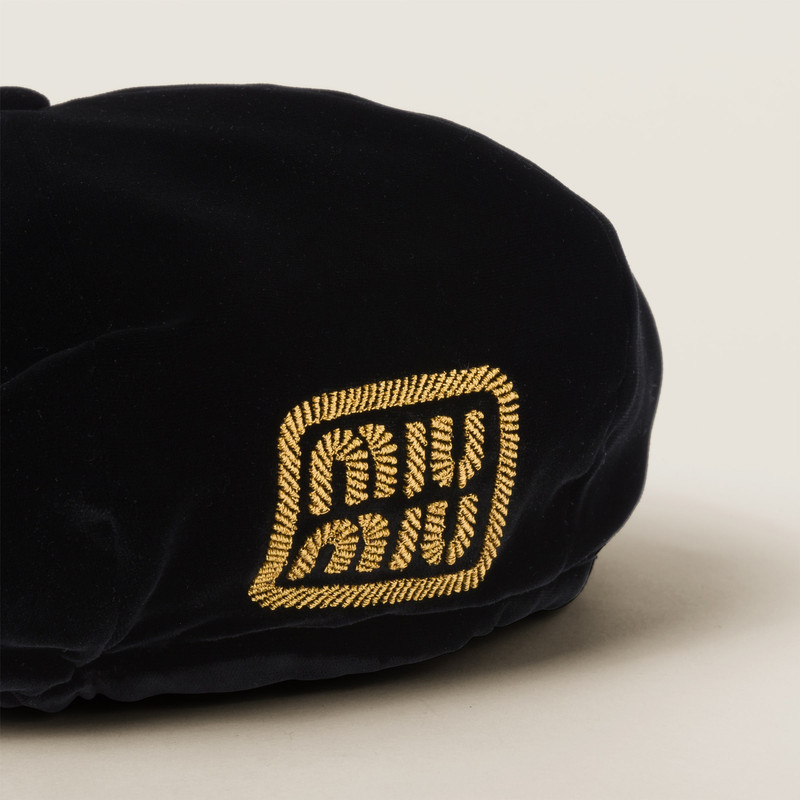 Miu Miu Velvet hat outlook