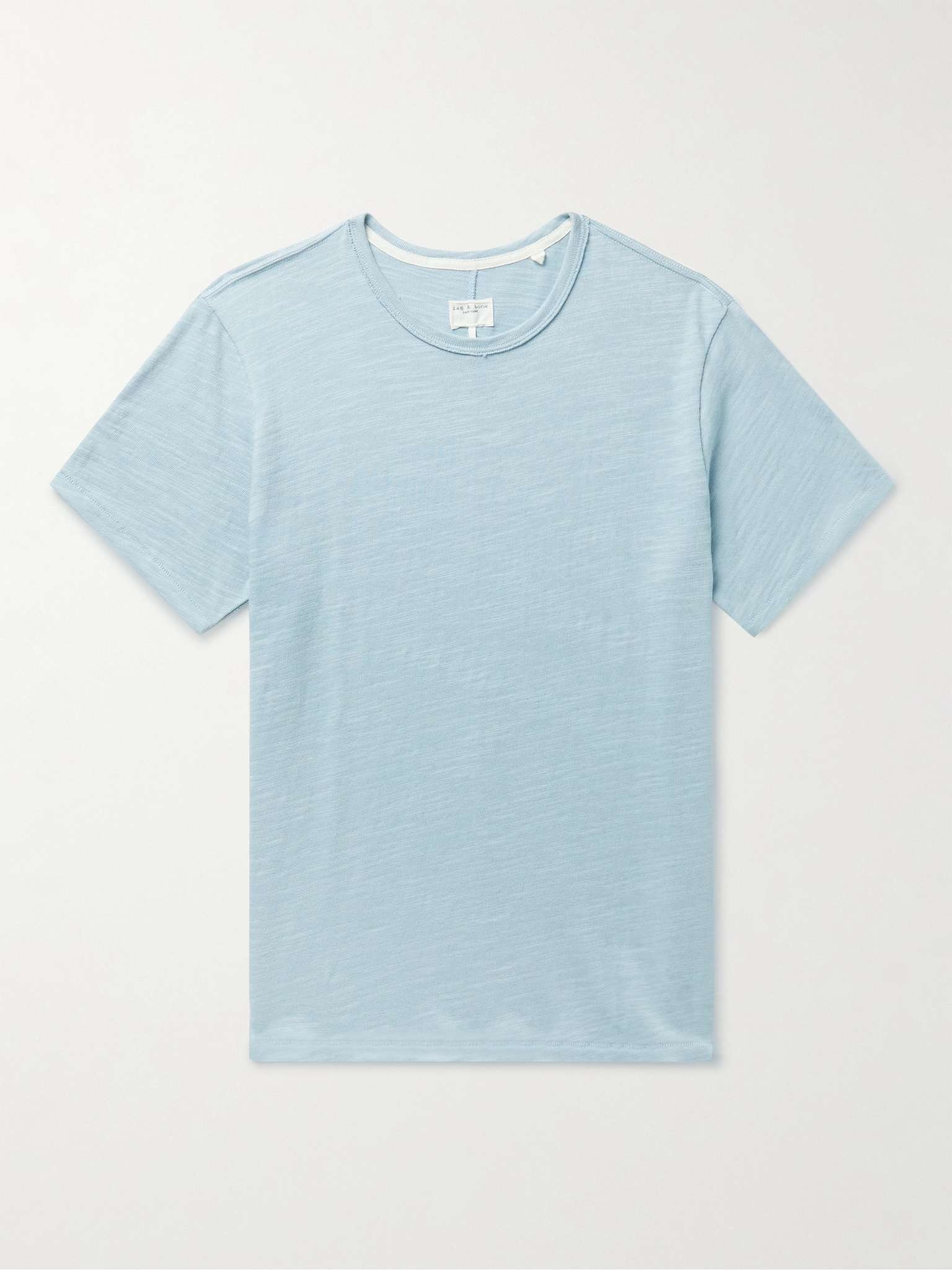 Classic Flame Slub Cotton-Jersey T-Shirt - 1