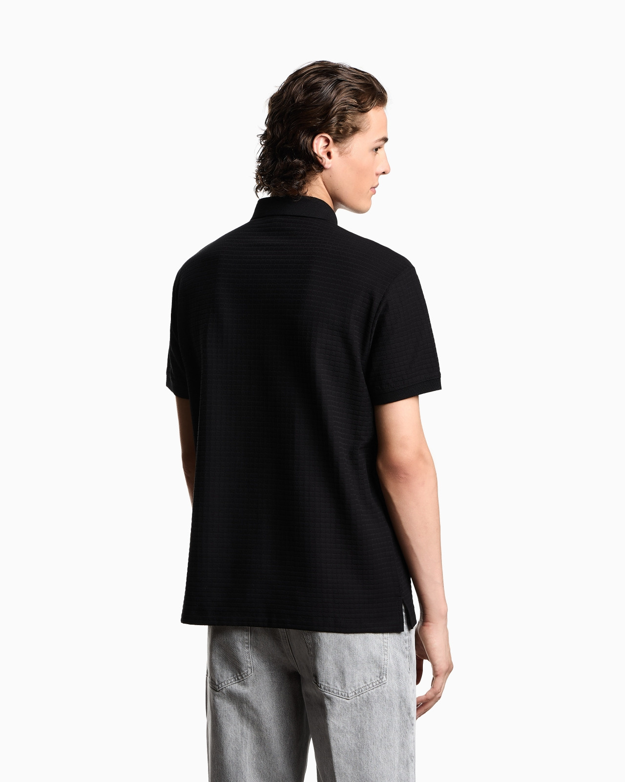 US EXCLUSIVE JACQUARD JERSEY POLO SHIRT - 3