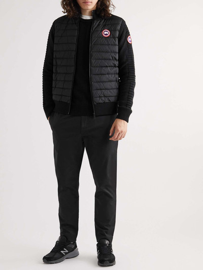 Canada Goose HyBridge Slim-Fit Merino Wool and Quilted Nylon Down Gilet outlook