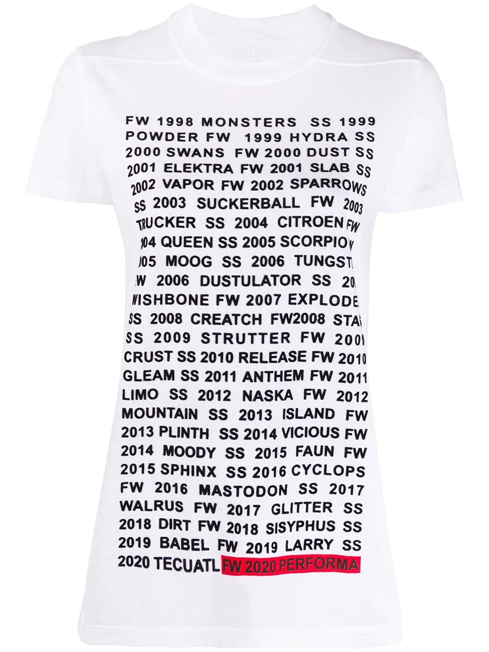 Performa graphic print T-shirt - 1