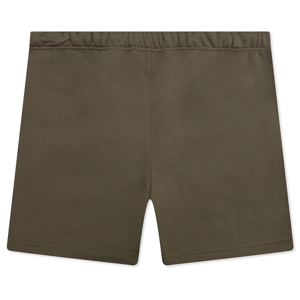 FLEECE SOCCER SHORT - MILITARY - 2