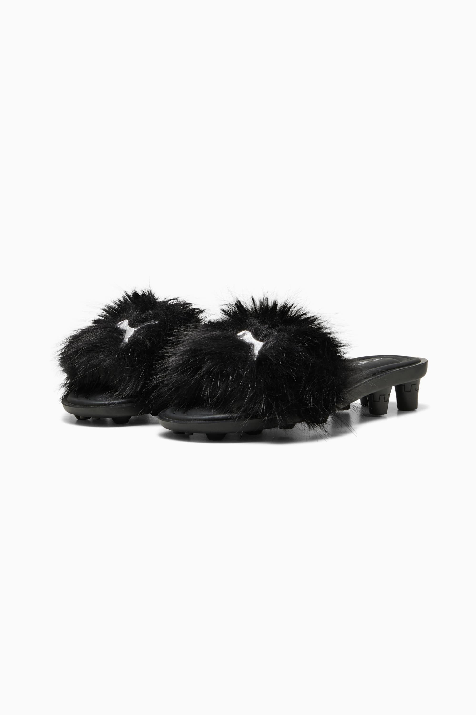 FENTY x PUMA Women's Chic Fur Slides - 4