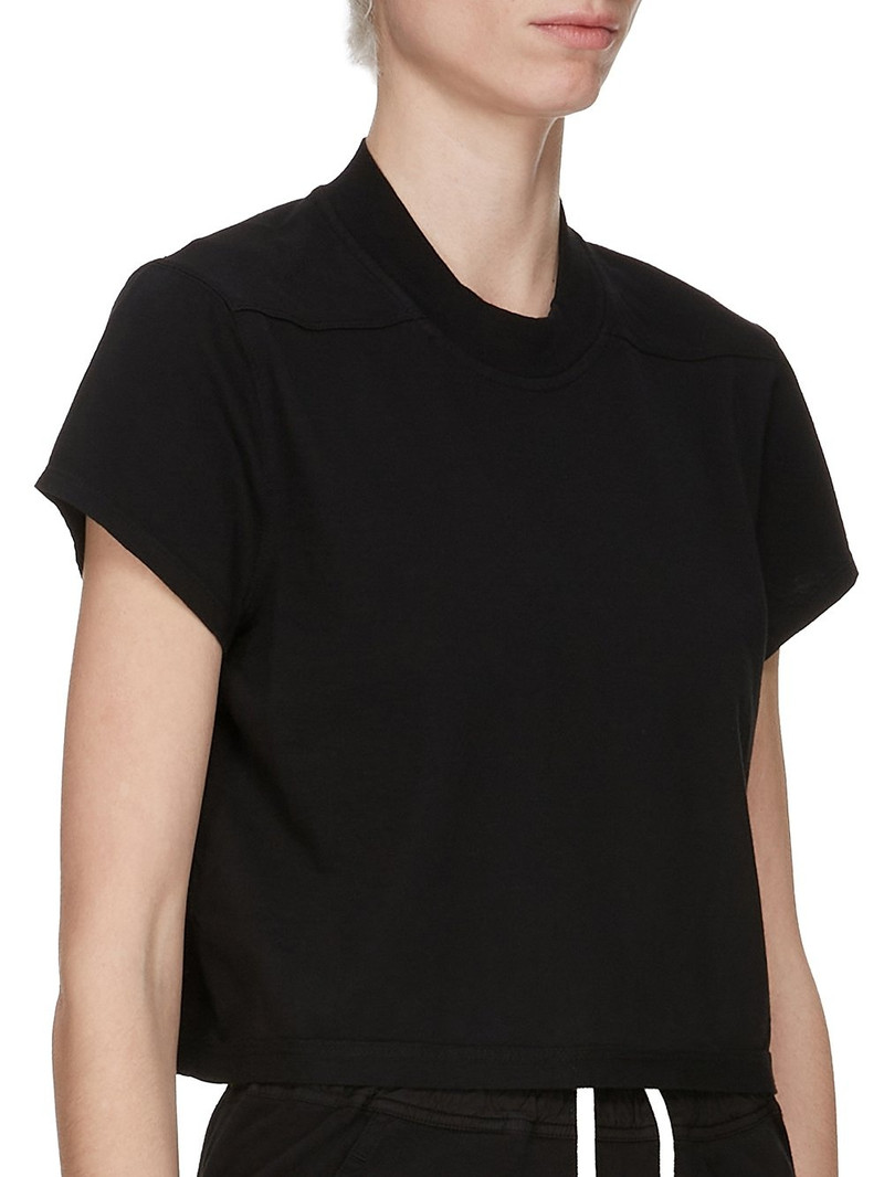 Black Hollywood Cropped Small Level T-shirt 4