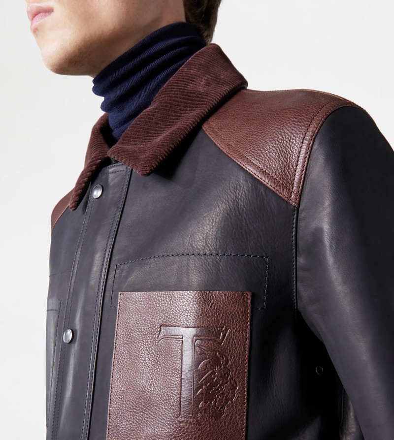 CABAN LEATHER - BLACK, BEIGE 5