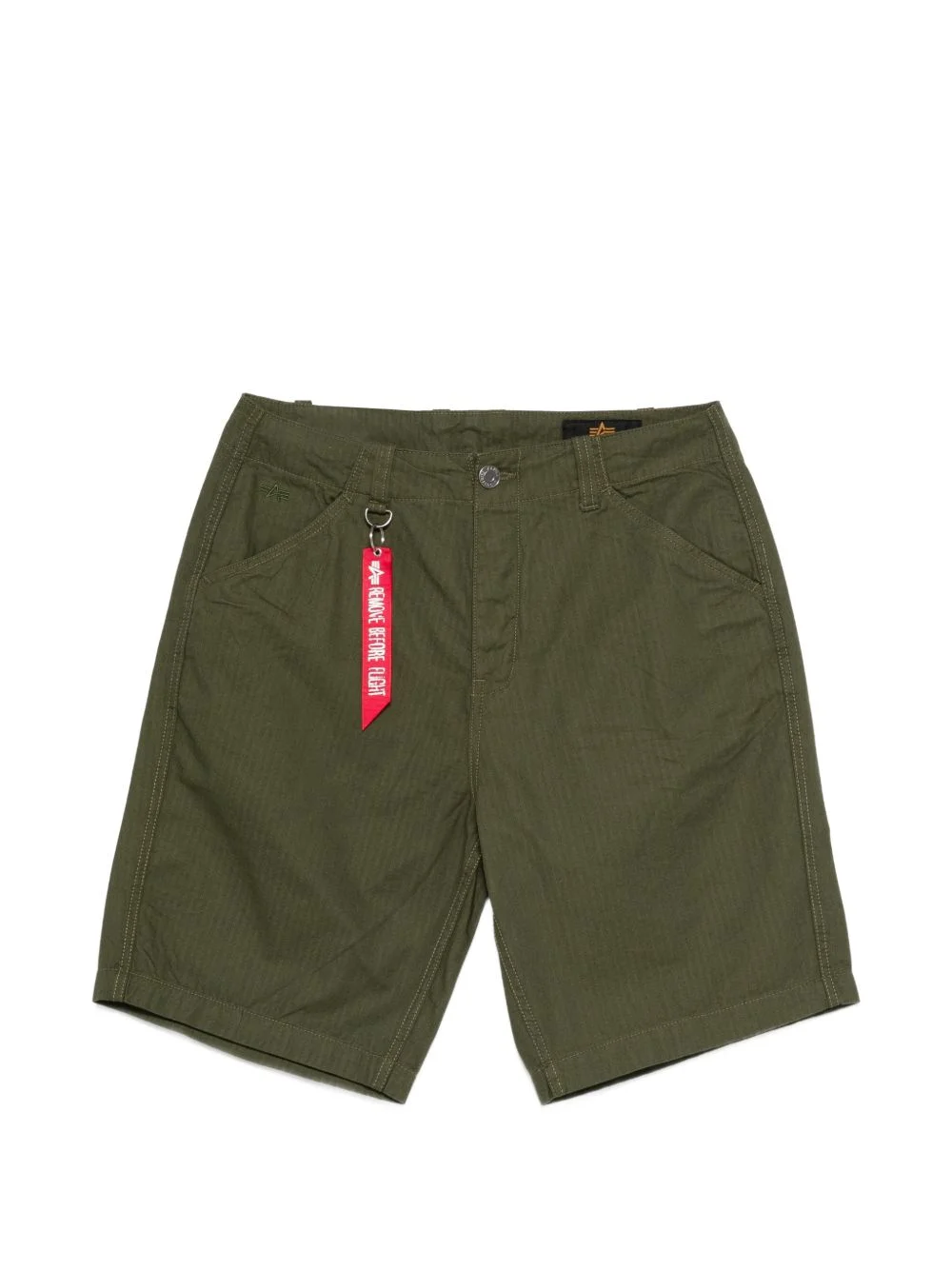 belt-loop pocket shorts - 1