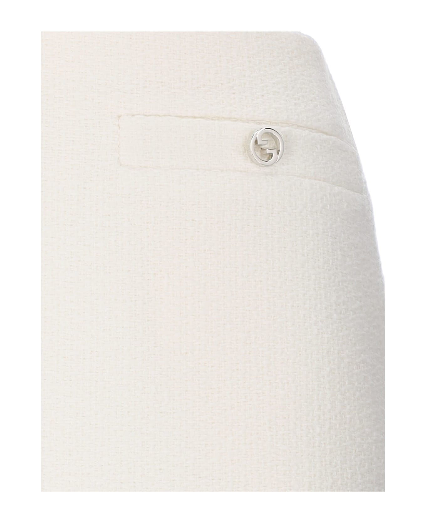 Wool Mini Skirt - 4