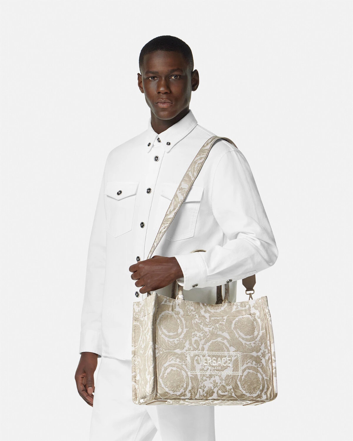 Barocco Athena Medium Tote Bag - 5
