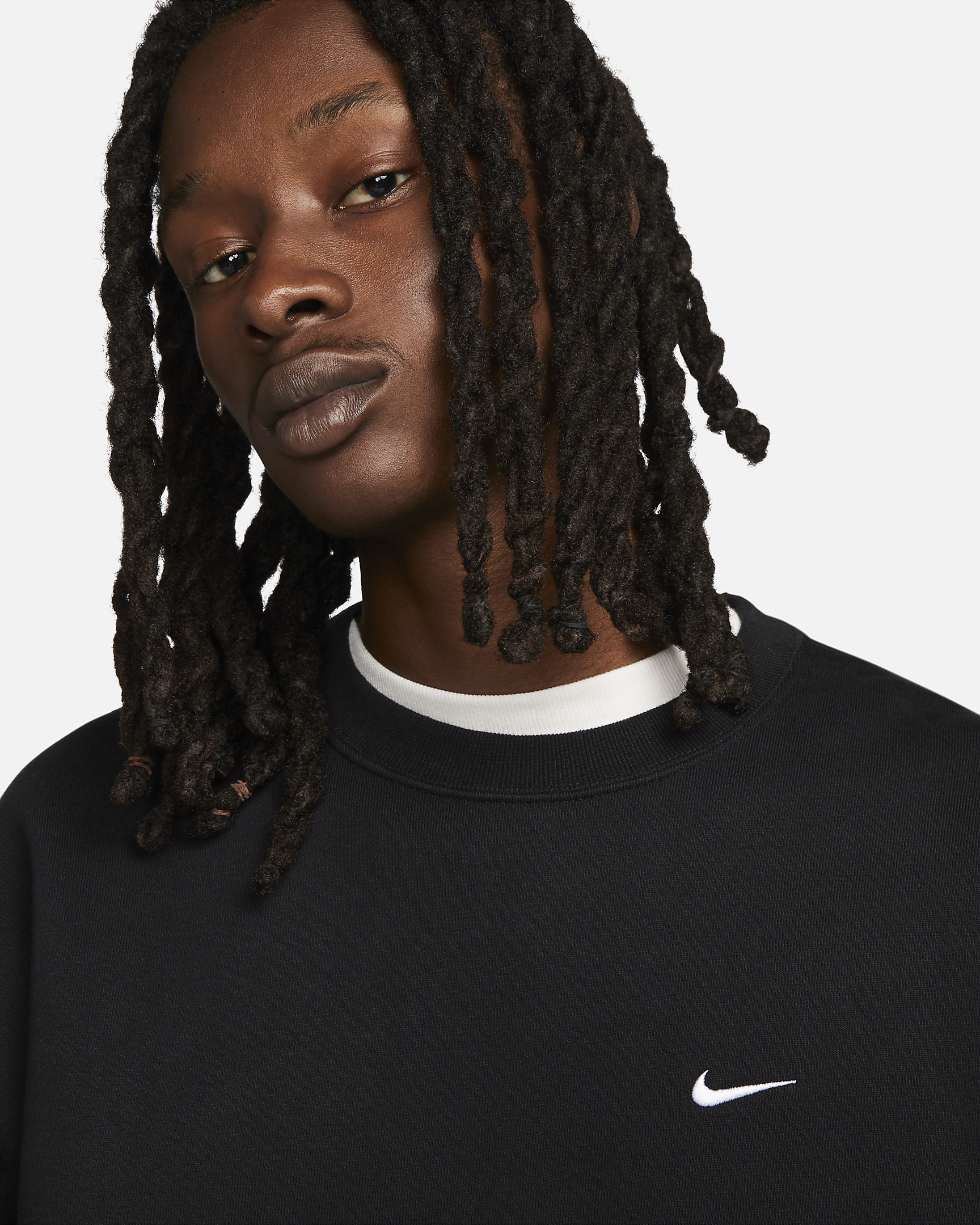 Nike Solo Swoosh Men's Fleece Crew - 3