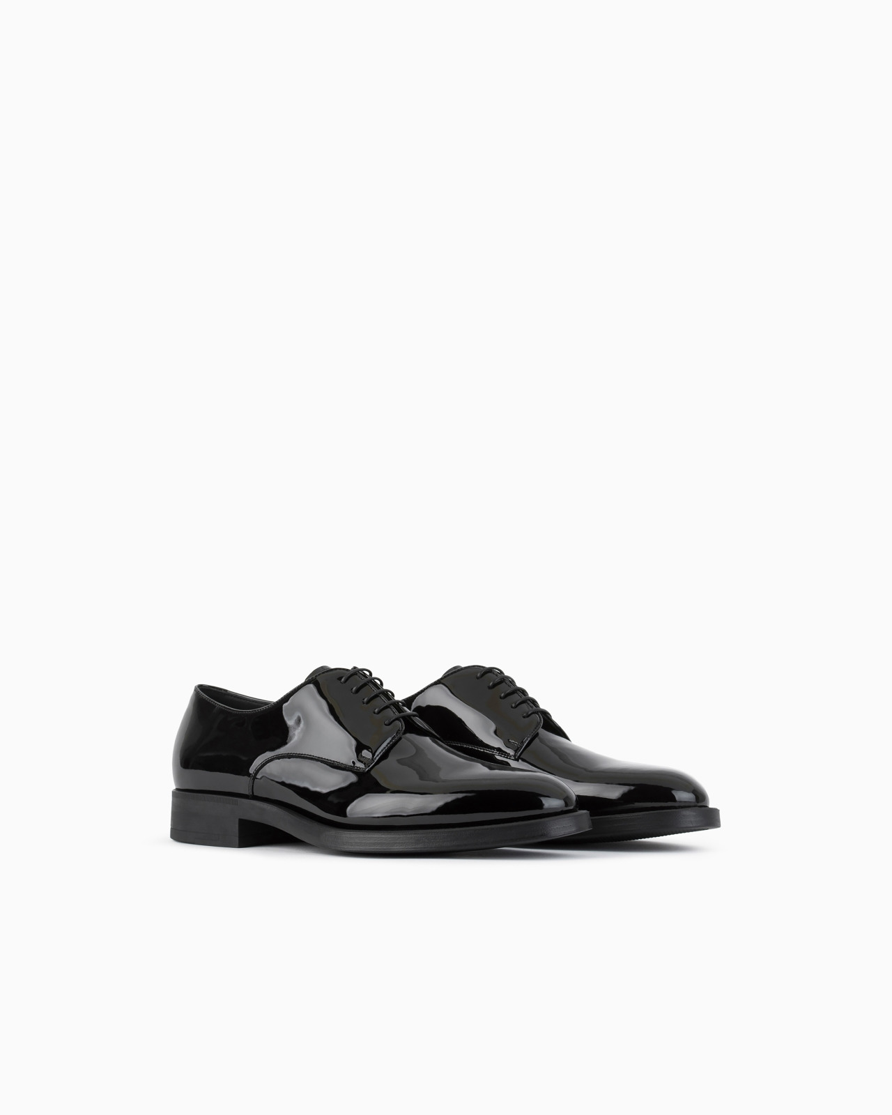 Patent-leather Derby shoes - 2