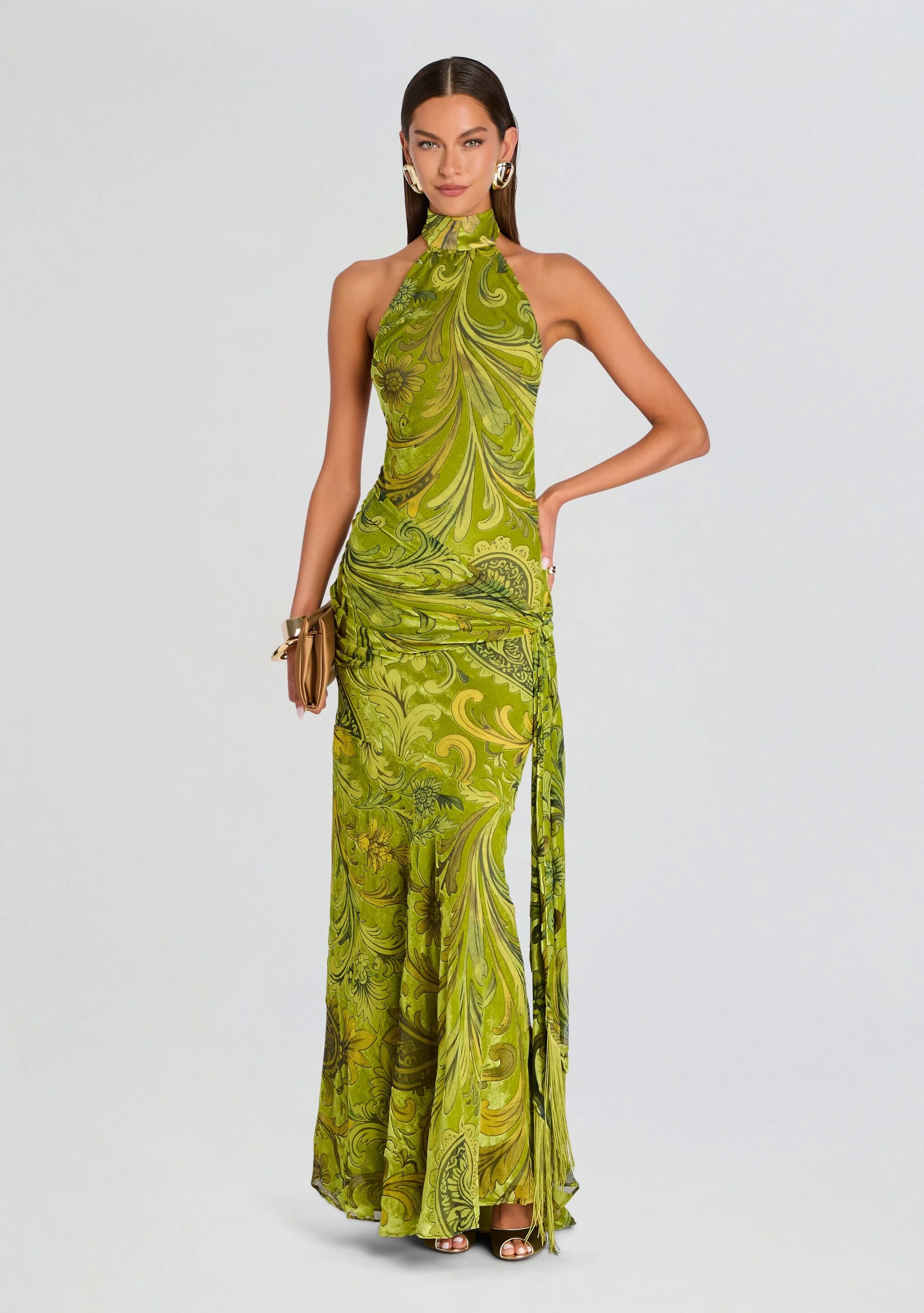 PROTEA VELVET DRESS - 1