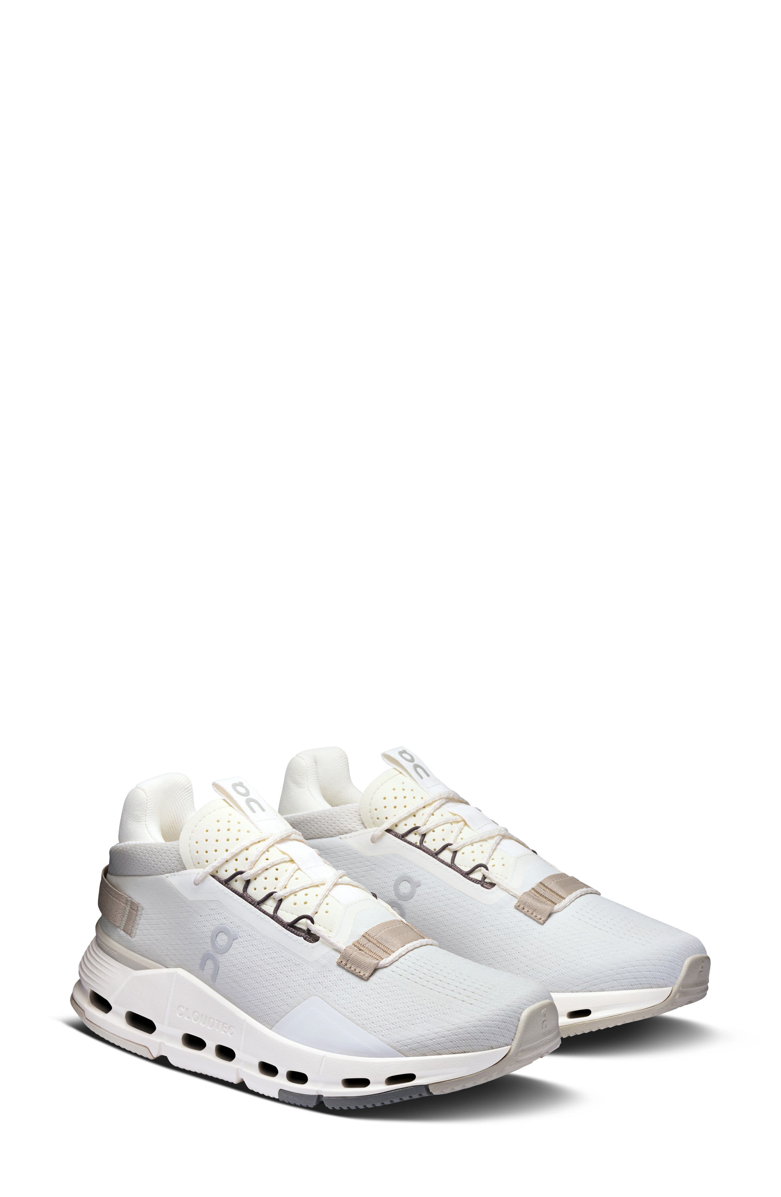 On Cloudnova 2 Sneaker in Ice/Sand at Nordstrom - 1