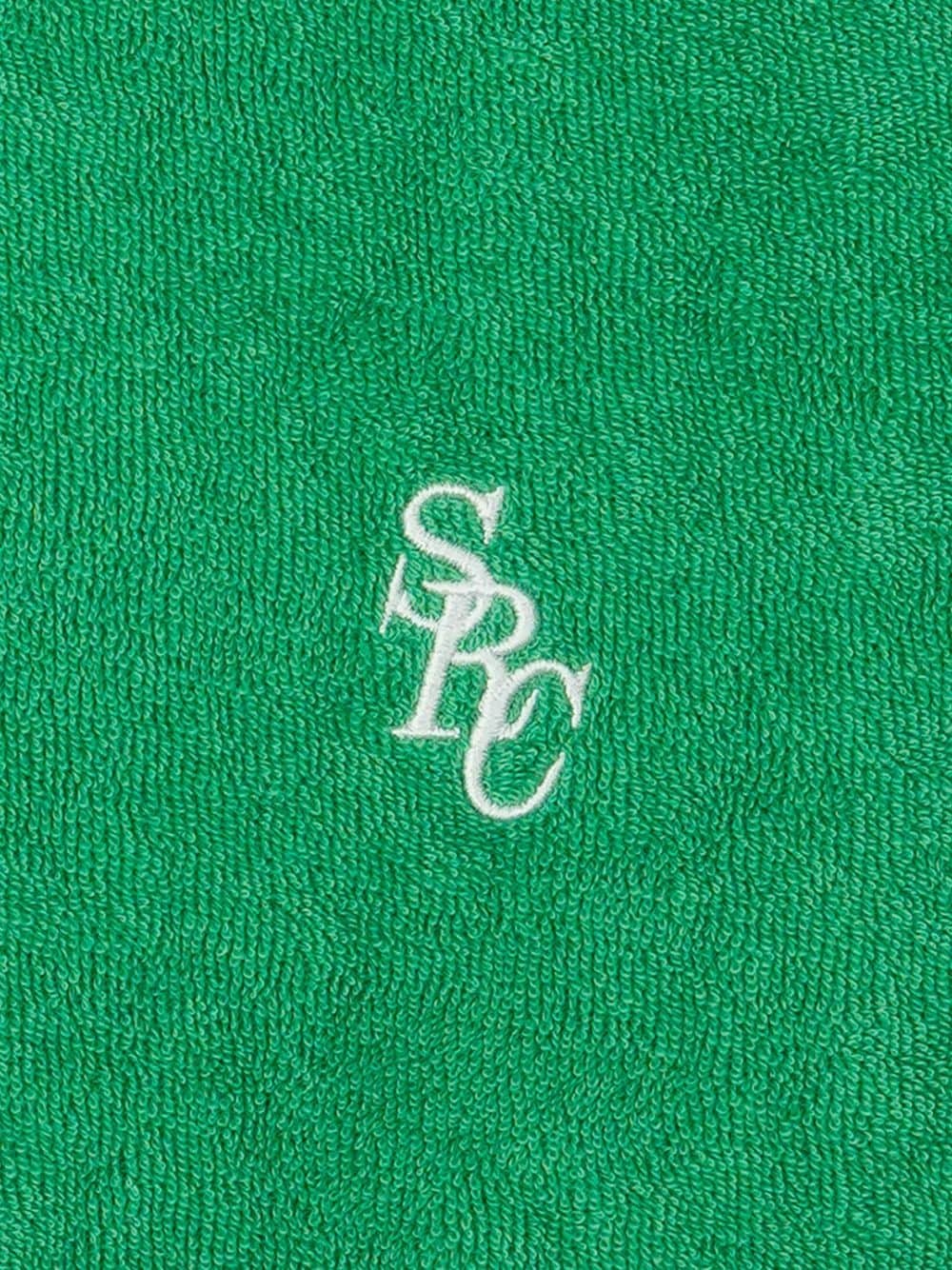 logo-embroidered terry-cloth shorts - 3