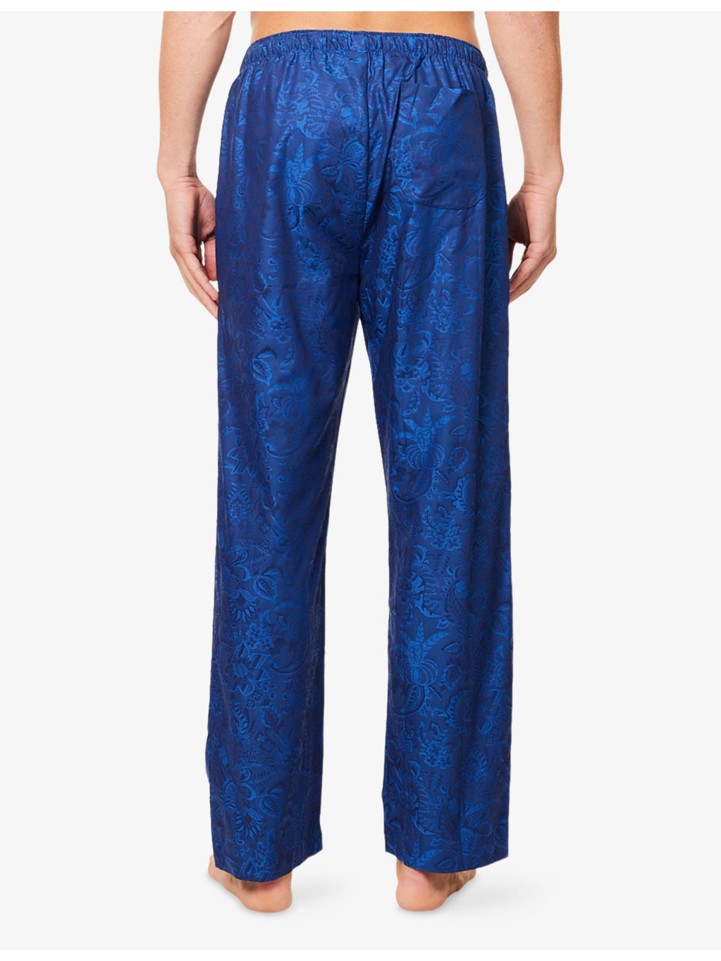 Paris Floral-Print Cotton Pyjamas Bottoms - 4