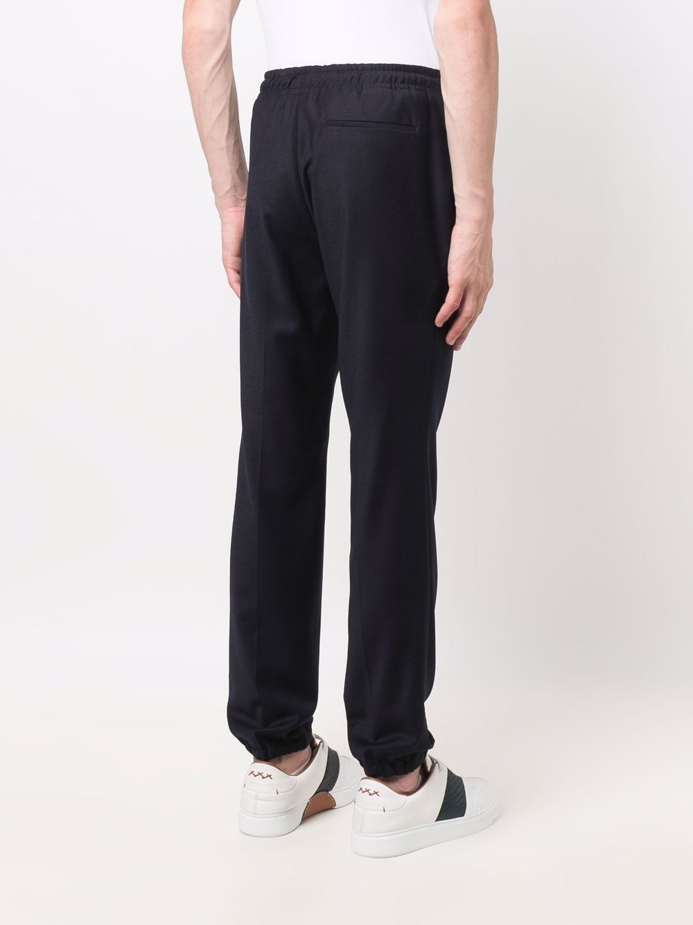 drawstring-waist trousers - 4