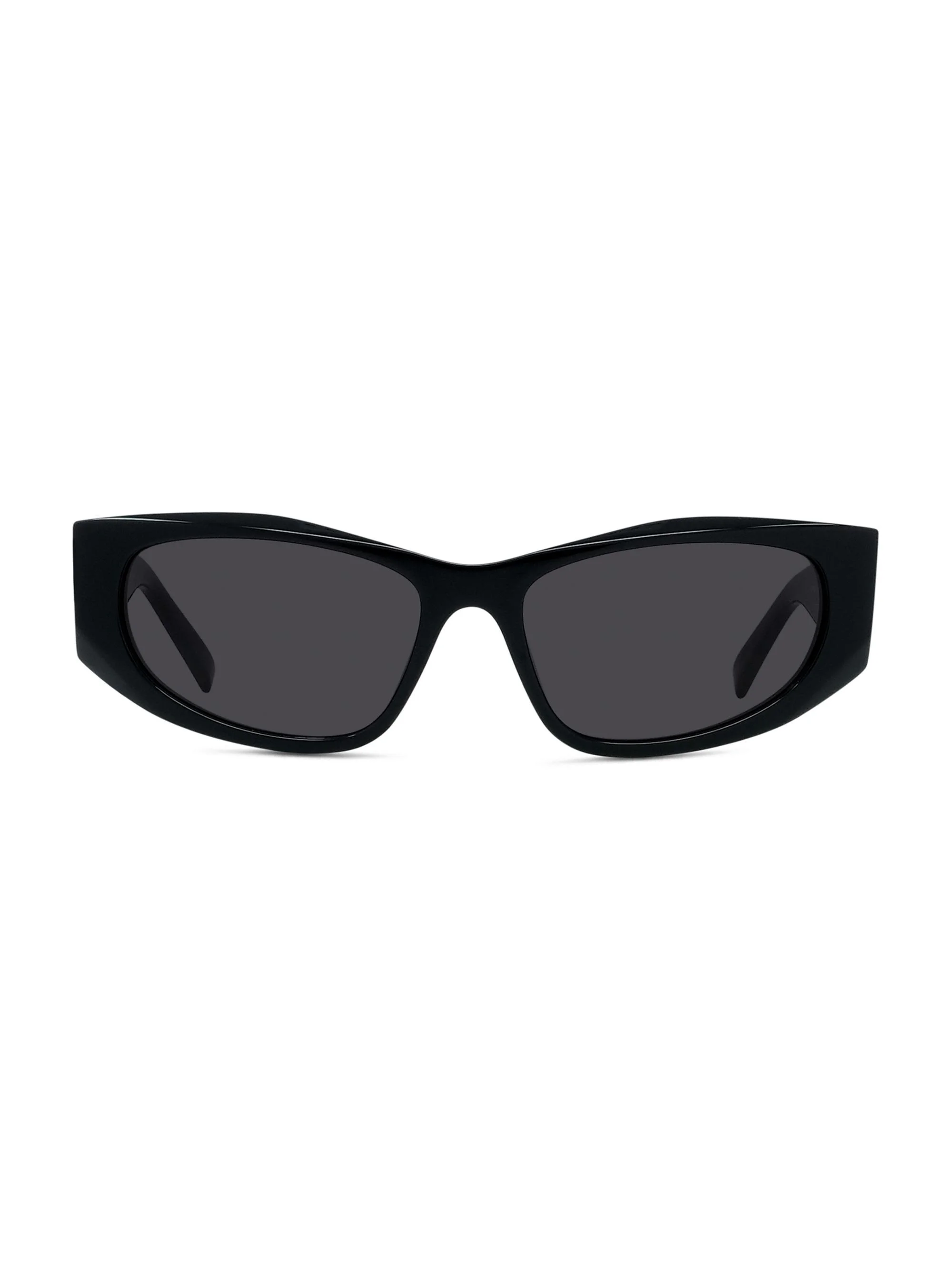 Women's GV Day 56MM Cat-Eye Sunglasses - Shiny Black Smoke - 1
