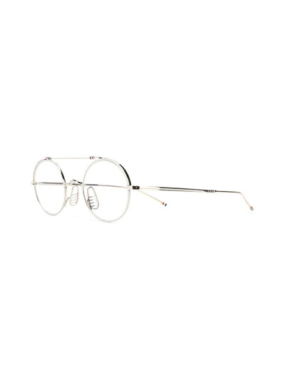 Thom Browne round frame glasses outlook