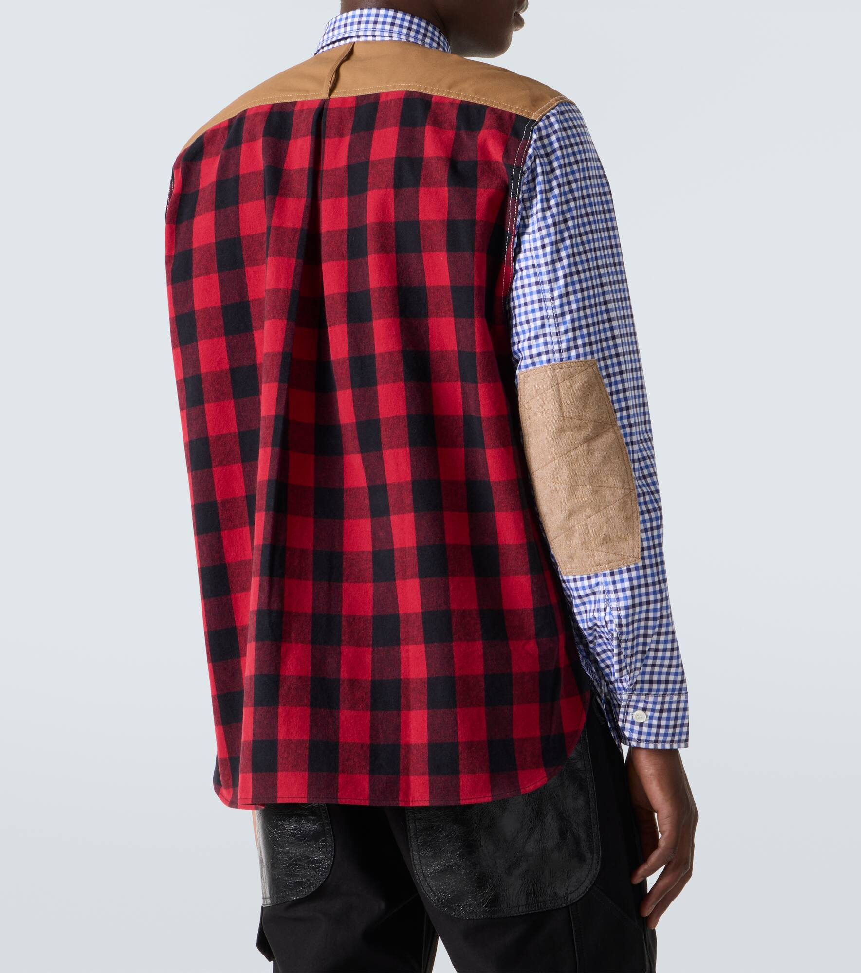 Checked cotton shirt - 4