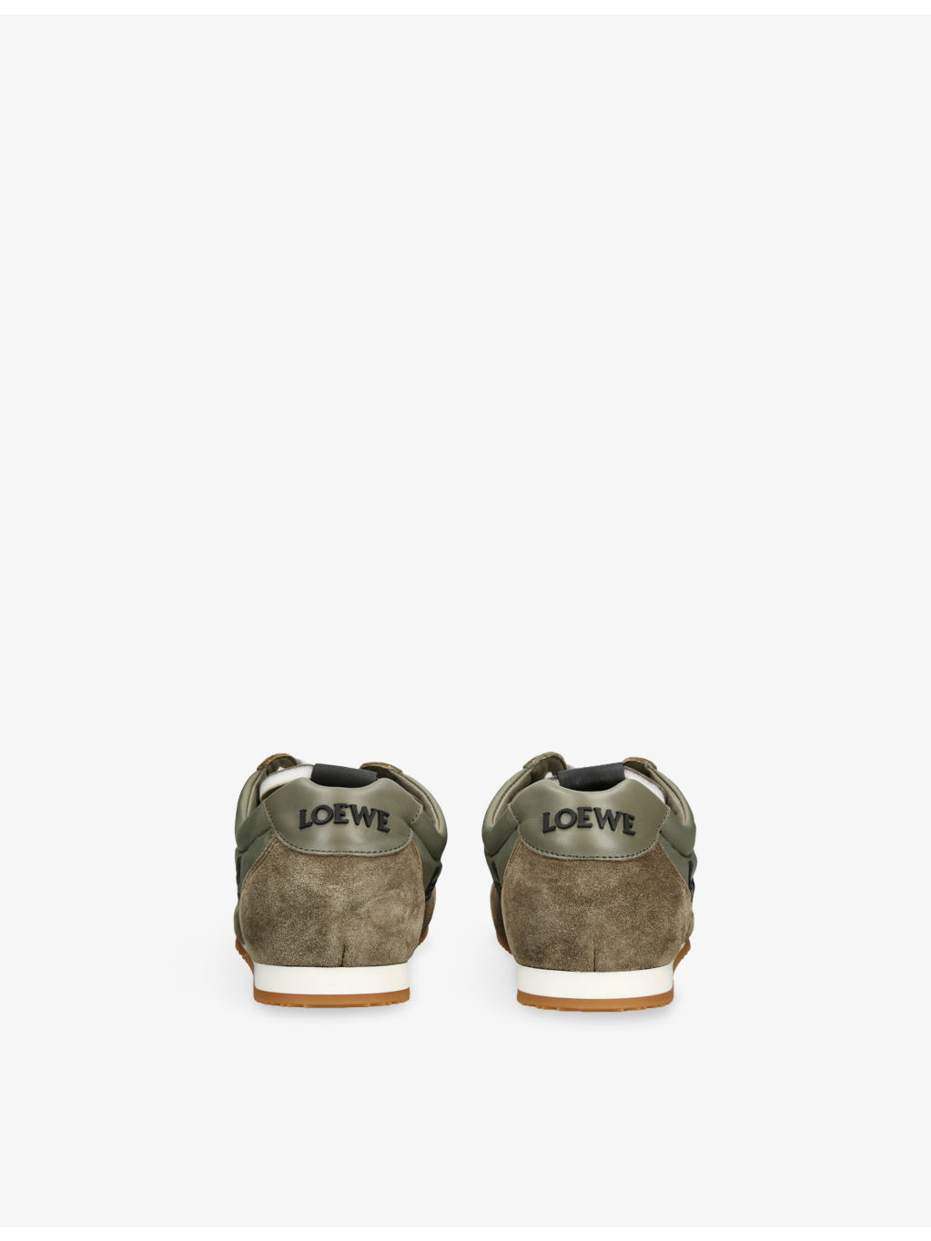 Ballet Runner 2.0 Nylon and Leather Trainers - 4